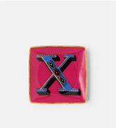 PIATTINO ALPHABET X 12 CM