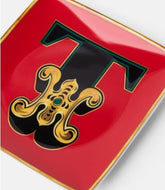 PIATTINO ALPHABET T 12 CM