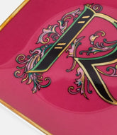 PIATTINO ALPHABET R 12 CM