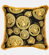 CUSCINO MEDUSA AMPLIFIED DOUBLE-FACE NERO/ORO-MULTICOLOR