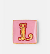 PIATTINO ALPHABET L 12 CM