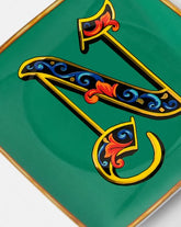 PIATTINO ALPHABET N 12 CM