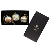 SET 3 PALLINE DI NATALE