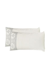 SET 2 FEDERE I LOVE BAROQUE BIANCO SILVER QUEEN