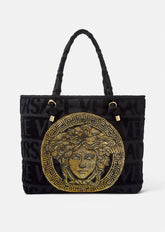 SHOPPER MEDUSA IN SPUGNA CON CRISTALLI
