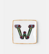 PIATTINO ALPHABET W 12 CM