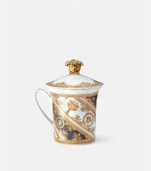 BICCHIERE C/COPERCHIO I LOVE BAROQUE 30 ANNI