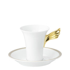 SET 2 TAZZE ESPRESSO ALTE MEANDRE D'OR